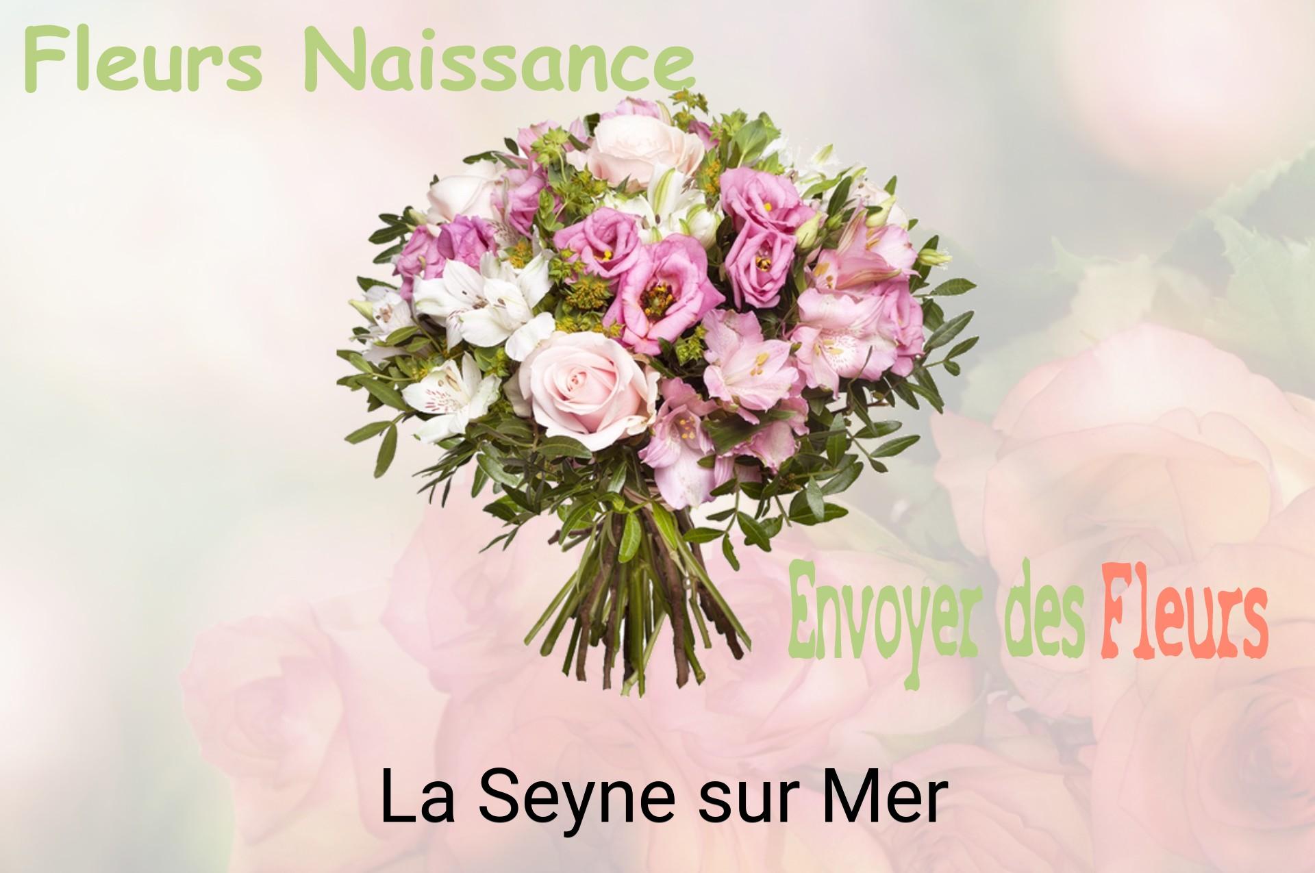 Bouquet de fleurs de naissance livré à La Seyne-sur-Mer